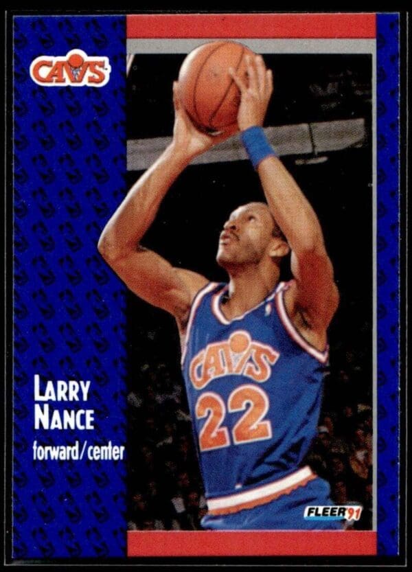 1991 Fleer Cleveland Cavaliers #37 Larry Nance