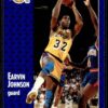 1991 Fleer Los Angeles Lakers #100 Magic Johnson