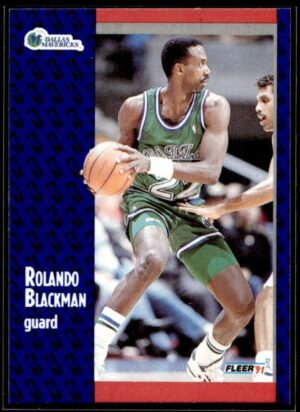 1991 Fleer Dallas Mavericks #43 Rolando Blackman