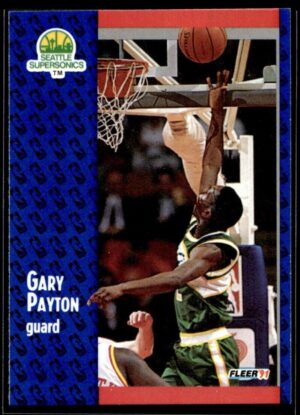 1991 Fleer Seattle SuperSonics #194 Gary Payton