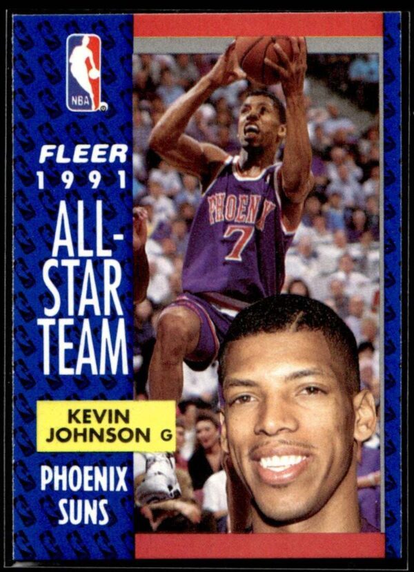 1991 Fleer Phoenix Suns #210 Kevin Johnson