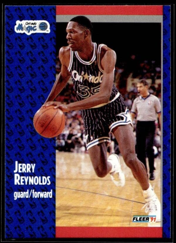 1991 Fleer Orlando Magic #146 Jerry Reynolds
