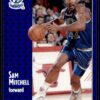 1991 Fleer Minnesota Timberwolves #123 Sam Mitchell