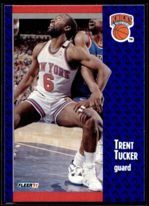 1991 Fleer New York Knicks #140 Trent Tucker