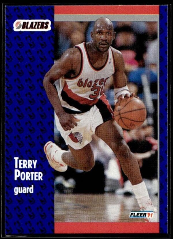 1991 Fleer Portland Trail Blazers #171 Terry Porter