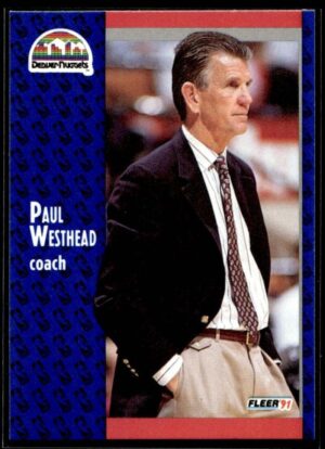 1991 Fleer Denver Nuggets #53 Paul Westhead