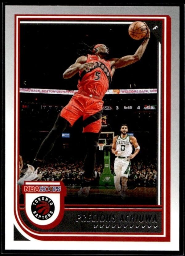 _10 2022 Hoops Toronto Raptors #41 Precious Achiuwa