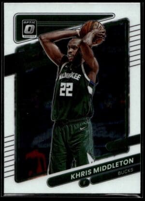 2021-22 Donruss Optic Khris Middleton Milwaukee Bucks #143