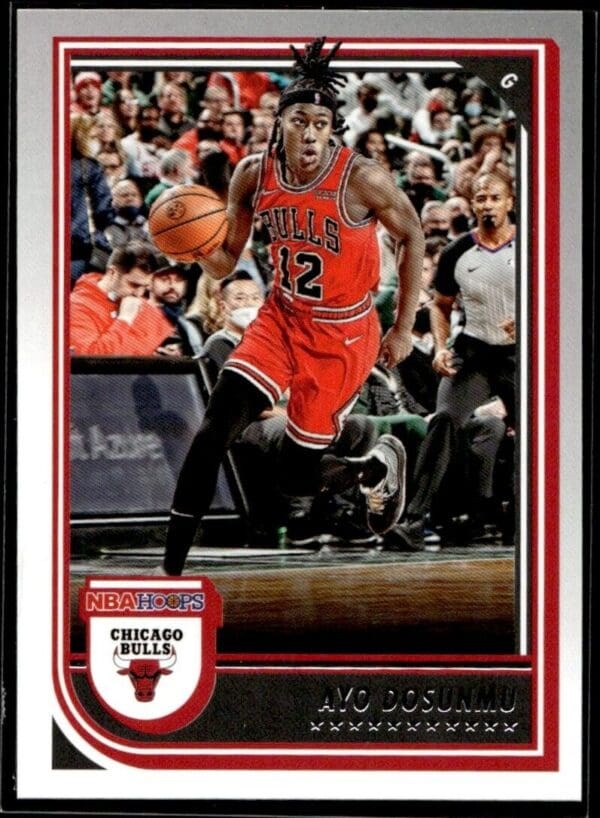 2022 Hoops Chicago Bulls #79 Ayo Dosunmu