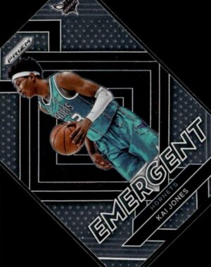 2021-22 Panini Prizm Emergent Kai Jones Auto Charlotte Hornets #1
