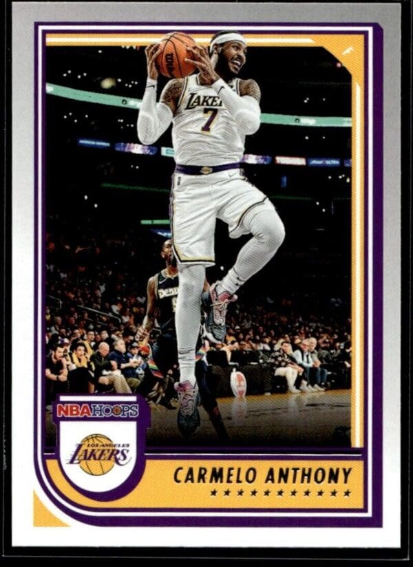 2022 Hoops Los Angeles Lakers #174 Carmelo Anthony