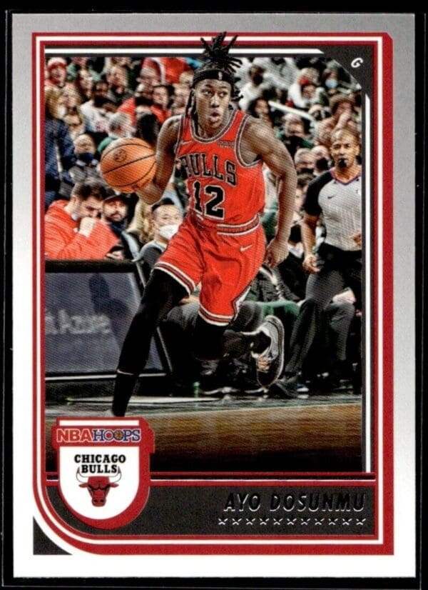 2022 Hoops Chicago Bulls #79 Ayo Dosunmu