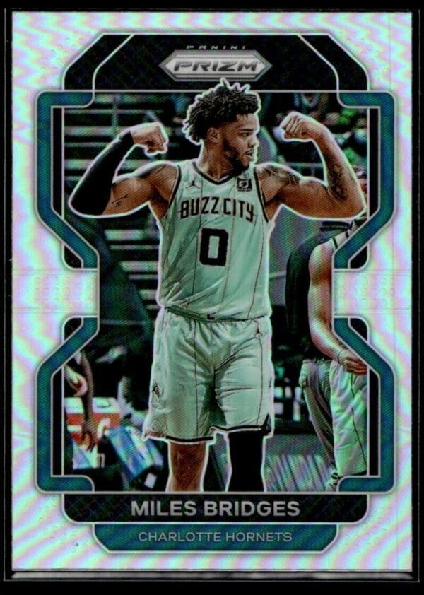 2021-22 Panini Prizm Miles Bridges Charlotte Hornets #132