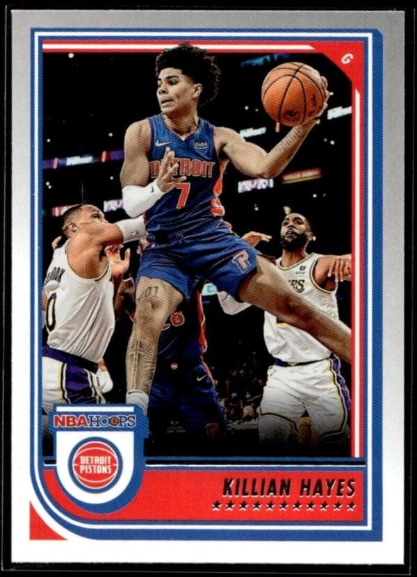 _10 2022 Hoops Detroit Pistons #64 Killian Hayes