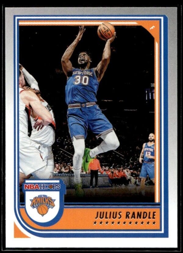 _10 2022 Hoops New York Knicks #20 Julius Randle