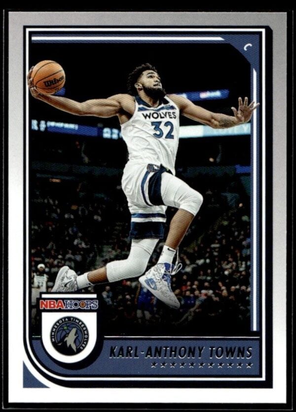 _10 2022 Hoops Minnesota Timberwolves #195 Karl-Anthony Towns