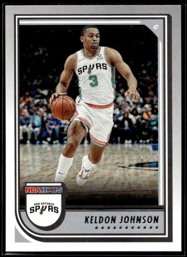 2022 Hoops San Antonio Spurs #151 Keldon Johnson