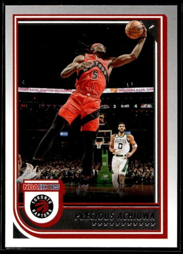 2022 Hoops Toronto Raptors #41 Precious Achiuwa