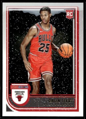 2022 Hoops Chicago Bulls #248 Dalen Terry RC Rookie