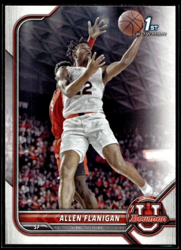 _10 2022-23 Topps Bowman University Allen Flanigan #28
