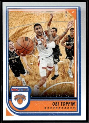 2022 Hoops New York Knicks #21 Obi Toppin