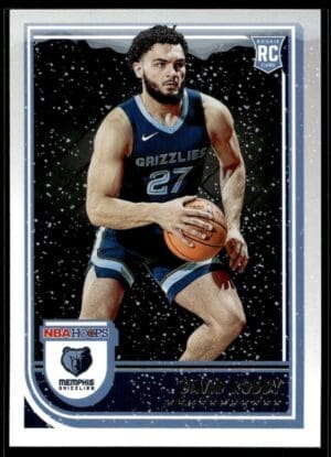 _10 2022 Hoops Memphis Grizzlies #253 David Roddy RC Rookie