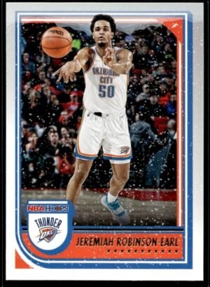 _10 2022 Hoops Oklahoma City Thunder #207 Jeremiah Robinson-Earl