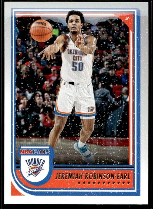 2022 Hoops Oklahoma City Thunder #207 Jeremiah Robinson-Earl