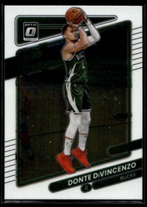 2021 Donruss Optic Milwaukee Bucks #90 Donte DiVincenzo