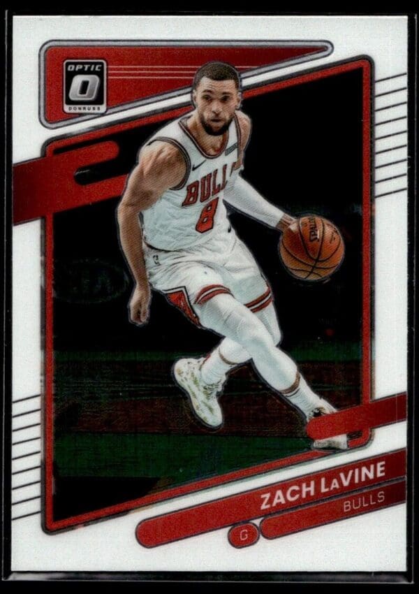 2021 Donruss Optic Chicago Bulls #105 Zach LaVine