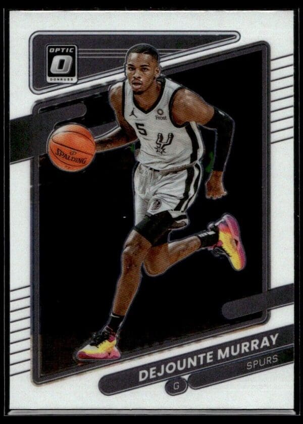 2021 Donruss Optic San Antonio Spurs #116 Dejounte Murray