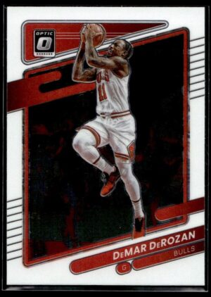 2021 Donruss Optic Chicago Bulls #28 DeMar DeRozan