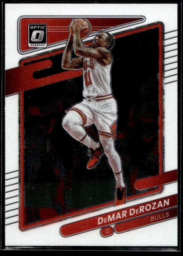 2021 Donruss Optic Chicago Bulls #28 DeMar DeRozan