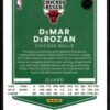 2021 Donruss Optic Chicago Bulls #28 DeMar DeRozan