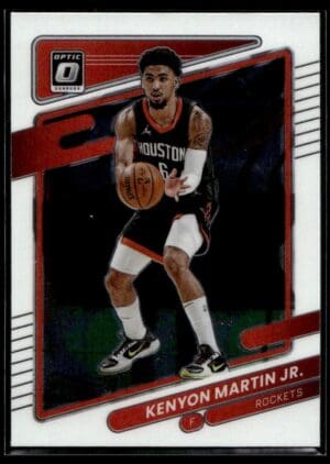 _10 2021 Donruss Optic Houston Rockets #49 Kenyon Martin Jr.
