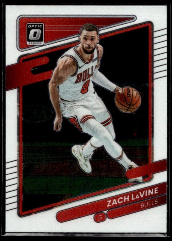 2021 Donruss Optic Chicago Bulls #105 Zach LaVine