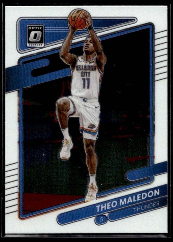 2021 Donruss Optic Oklahoma City Thunder #58 Theo Maledon