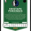 2021 Donruss Optic Dallas Mavericks #57 Kristaps Porzingis