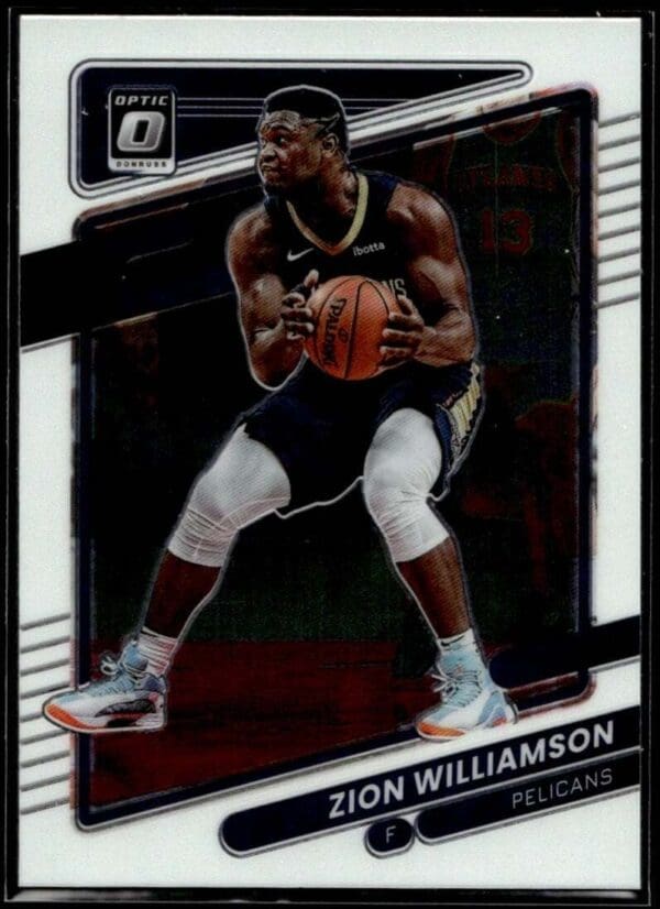 2021 Donruss Optic New Orleans Pelicans #95 Zion Williamson