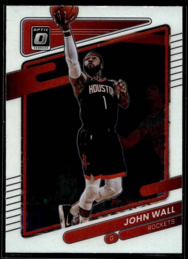 2021 Donruss Optic Houston Rockets #117 John Wall