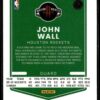 2021 Donruss Optic Houston Rockets #117 John Wall