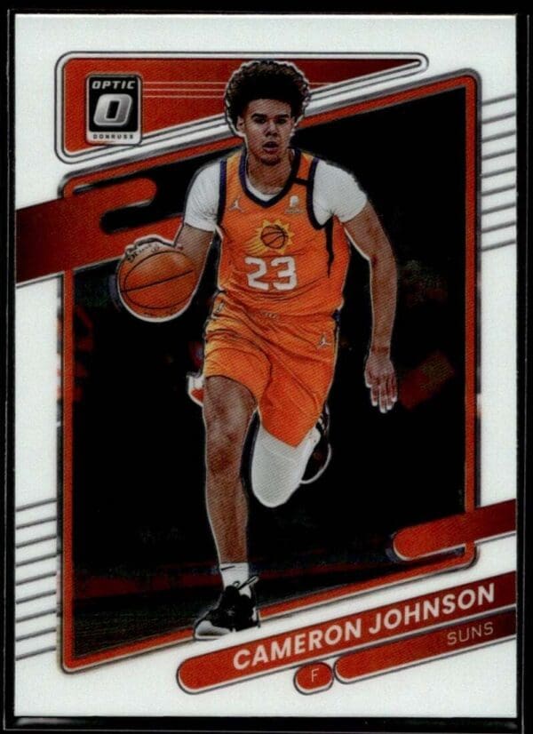 _10 2021 Donruss Optic Phoenix Suns #34 Cameron Johnson