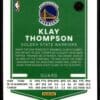 2021 Donruss Optic Golden State Warriors #124 Klay Thompson