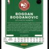 2021 Donruss Optic Atlanta Hawks #32 Bogdan Bogdanovic