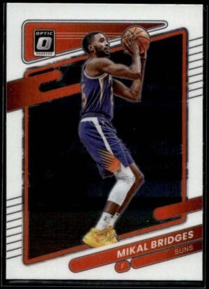 2021 Donruss Optic Phoenix Suns #130 Mikal Bridges