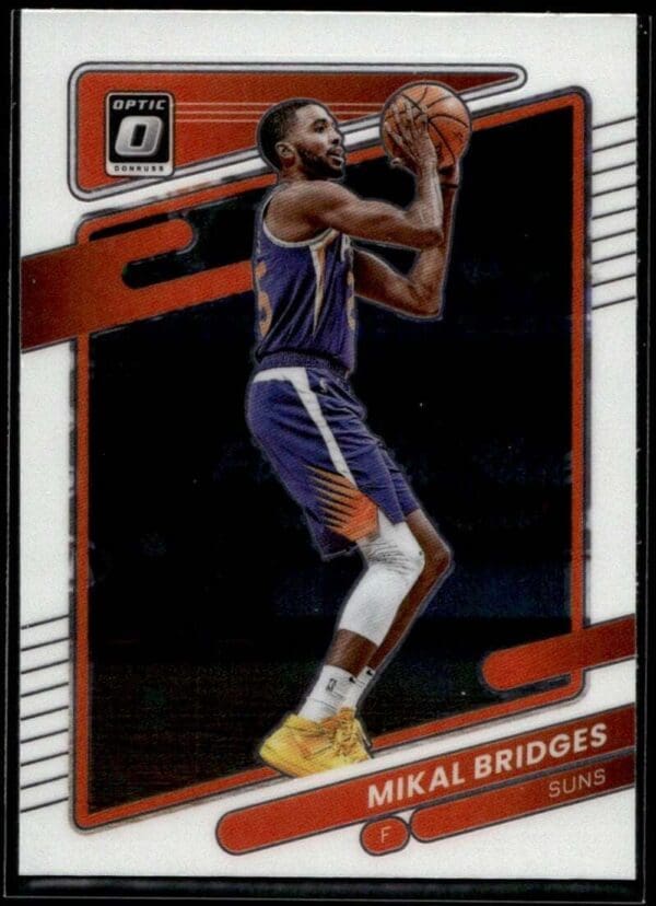 2021 Donruss Optic Phoenix Suns #130 Mikal Bridges