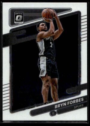 2021 Donruss Optic San Antonio Spurs #21 Bryn Forbes