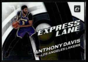 2021 Donruss Optic Express Lane Los Angeles Lakers #19 Anthony Davis