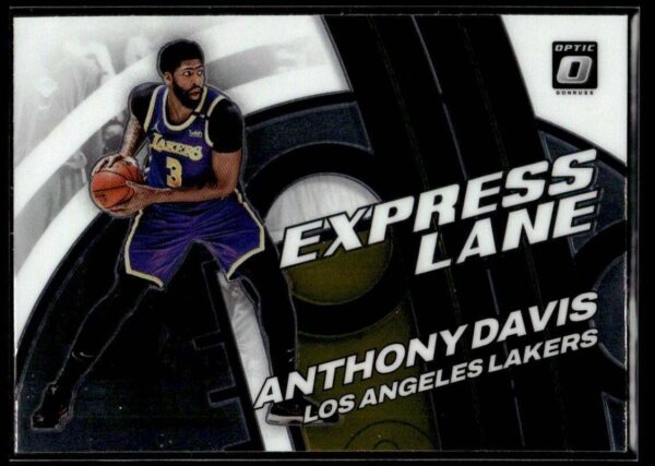 2021 Donruss Optic Express Lane Los Angeles Lakers #19 Anthony Davis