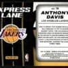 2021 Donruss Optic Express Lane Los Angeles Lakers #19 Anthony Davis